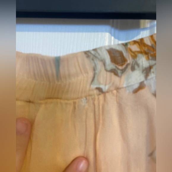 Vintage Flowers 100% Rayon MIDI Lined Skirt - Picture 8 of 13